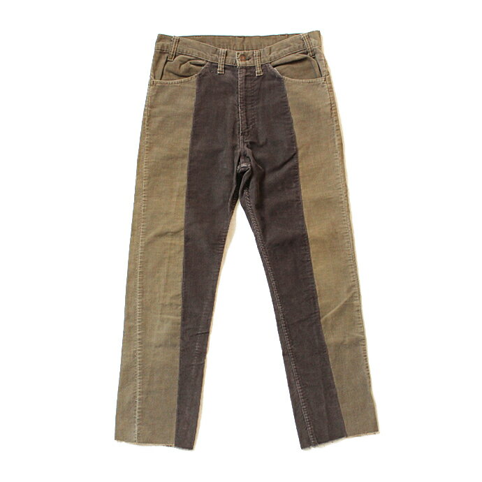 Hexico(ヘキシコ)/ Deformer Pants - Ex. U.S. Corduroy リメイクコーデュロイパンツ - 33 ベージュ ポイント 消化