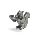 楽天ジュエリー／ファッション　EHSSquirrel & Nuts - Silver スクウォーレル & ナッツ シルバー リス ポイント 消化 アクセサリー 収納 見せる収納 ジュエリー ケース 雑貨 小物 ギフト プレゼント インテリア 置物 家具 おしゃれ リング ピアス アルミ 小物入れ