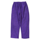 SMOKE T ONE / THE ONE MORKSKIN POLAR FLEECE PANTS フリースイージーパンツ - Purple パープル