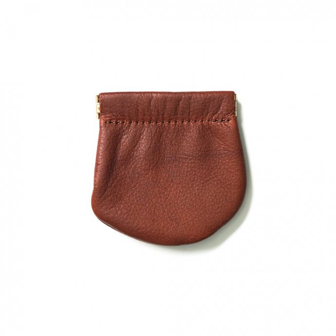 MOONSHINE LEATHER COMPANY / Pop Coin Pouch Large - Cognac ムーンシャインレザーカンパニー ポップコインポーチ コニャック