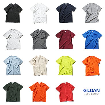 送料無料 レディース メンズ 男女兼用 おしゃれ トップス 大きいサイズ カジュアル GILDAN / 2300 6.0oz Ultra Cotton Short Sleeve Pocket T-Shirt ギルダン ウルトラコットン半袖ポケットTシャツ - 全15色