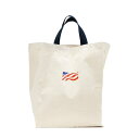 Turtlecreek / Canvas Grocery Tote Bags - Regular / US Flag / Midnight Blue ^[gN[N LoX OT[ g[gobO ~bhiCgu[ AJ