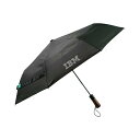 IBM / RPET Auto Open Umbrella オフィシャル IBMロゴ 折りたたみ傘 ブラック