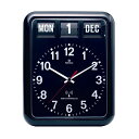 TWEMCO / Radio Control Calendar Clock トゥエンコ ラジオコントロール カレンダークロック RC-12A ブラック 電波掛時計 プチギフト プレゼント お祝い 贈り物 ポイント 消化 買いまわり
