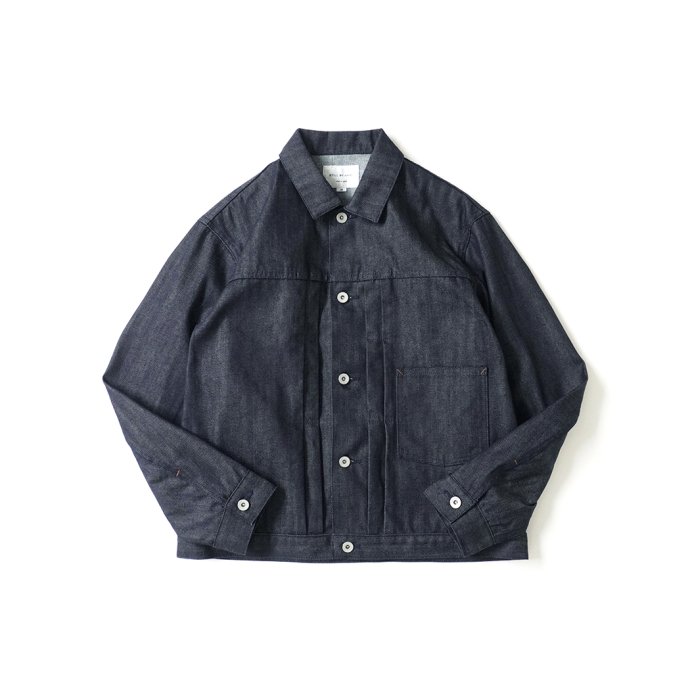 STILL BY HAND スティルバイハンド DN03223 - NAVY デニムジャケット ネイビー インディゴ 送料無料 買い回り 買い周り 買いまわり ポイント消化 あす楽 即日発送 即納 ジーンズ ジージャン