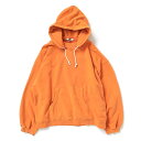 ＼ 最大1万円 割引クーポン 配布中 ／ Kontor コントール / PIVOT SLEEVE PD PARKA - BURNT ORANGE ピボットスリーブ ピグメントダイ パーカー KON-CS02241 オレンジ 2024年春夏