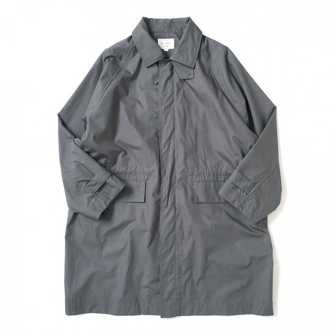 STILL BY HAND スティル バイ ハンド CO02243 - SLATE GREY オーバーサイズド ステンカラーコート スレートグレー