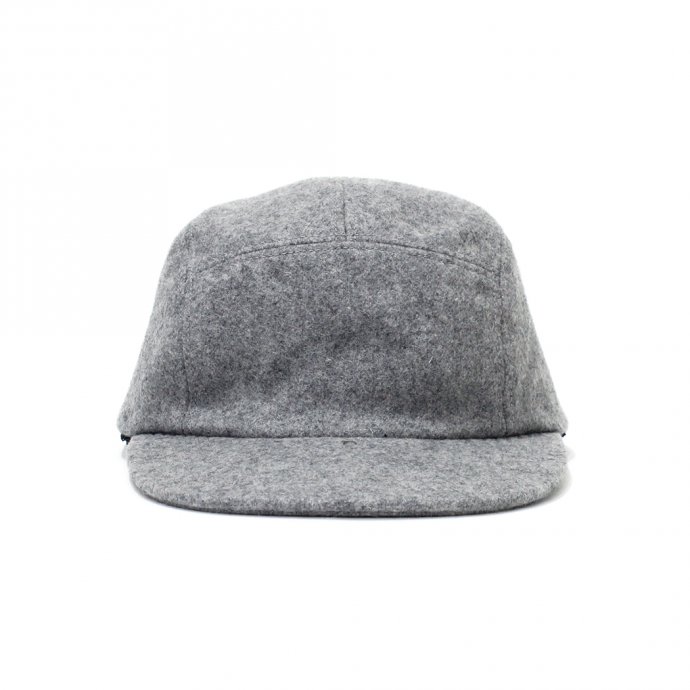 【店内全品ポイント10倍!】Trad Marks / メンズ キャップ 帽子 Basic Jet Cap WM トラッドマークス ベーシックジェットキャップ ウールメルトン - Heather Grey ヘザーグレー あす楽 即日発送 即納 無地 ファッション ブランド アウトドア 深め 5パネル キャンプキャップ