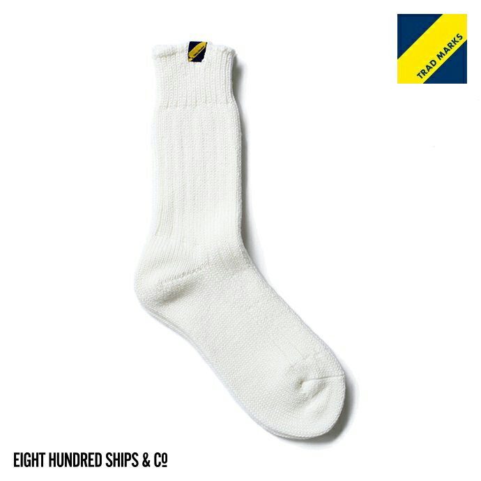 Trad Marks ȥåɥޡ / Old Rib Socks - White ֥å ۥ磻  ¨ȯ ¨Ǽ ץ...