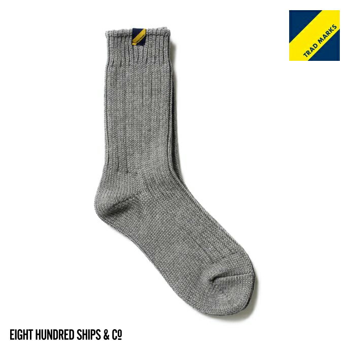  ŷ ѡ   Trad Marks ȥåɥޡ / Old Rib Socks - Grey ֥å ...