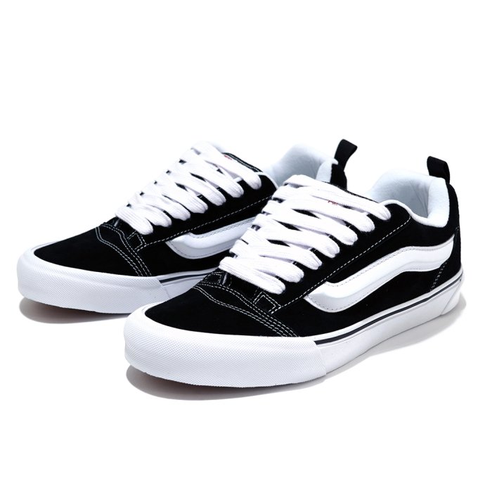 ＼ セール 10%OFF ／VANS / KNU SKOOL - Black/True White ヴァンズ ニュースクール ブラック VN0009QC6BT 国内正規取扱店 海外モデル USA企画 プチギフト プレゼント お祝い 贈り物 ポイント 消化 買いまわり バンズ 白 ホワイト