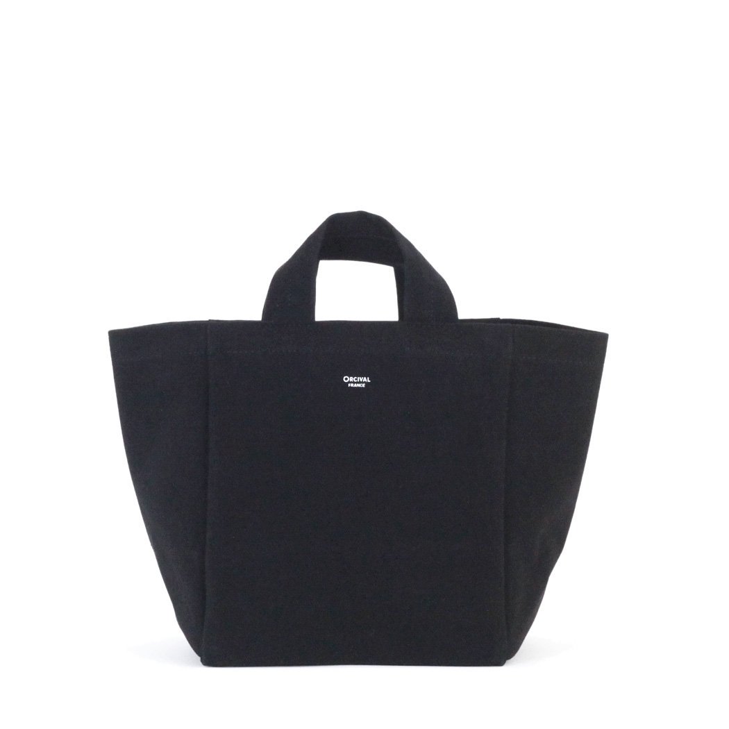 オーシバル バッグ ORCIVAL トートバッグ レディース S サイズ OR-H0018 HBT TOTE BAG SMALL 2024SS ツイルトート バッグ FADE BLACK コットン 無地 TAUPE HANPU TOTE BAG SMALL シンプル おしゃれ カジュアル オーチバル レディース ブラック PVC 母の日 ギフト プレゼント