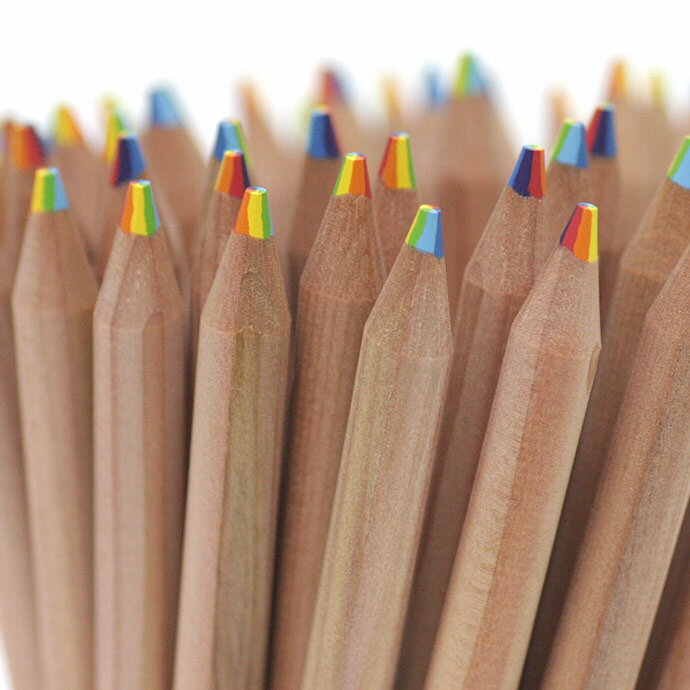 アイボール鉛筆 7色 芯 鉛筆 N/W 7 in 1 (30本セット) えんぴつ 色えんぴつ ギフト 色鉛筆 鉛筆 入園 入学 新生活 プチギフト お祝い 贈り物 ポイント 消化 買いまわり プレゼント 学校 祭事 子供会 イベント 誕生日 お返し PTA 子供会 イベント 大容量