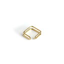 \ 楽天 スーパーセール! / イヤーカフ SQ-EC01-SVGD スクエアライン siki シキ イヤカフ ゴールド レディース 結婚式 2次会 ドレス 衣装 メンズ イヤカフ ノンホール 20代 30代 40代 50代 お祝い 買いまわり プレゼント シンプル(4)