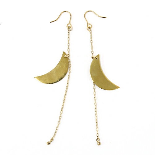 sinc シンク moon plate ピアス レディース アクセサリー ジュエリー 大人 可愛い 上品 シンプル ゴールド カラー 20代 30代 40代 50代 60代 人気 プレゼント ギフト 贈り物