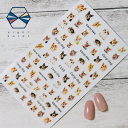 【BLACK FLIDAYクーポン発行中】ネイルシール◎コーギー 犬 Dog アニマル 動物 かわいい 貼るタイプ