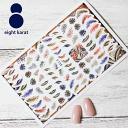 【BLACK FLIDAYクーポン発行中】ネイルシール◎カラフルリーフ ボタニカル カラフル 葉 リーフ エスニック アースカラー 夏ネイル 貼るタイプ