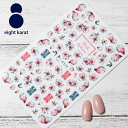 【期間限定!ポイントアップ】ネイルシール◎桜 チェリーブロッサム さくら サクラ 花 フラワー ピンク 桃色 英字 手描き風アート 和風 和装ネイル 着物ネイル...