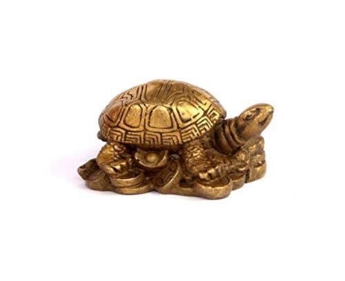 金運祈願の亀 風水グッズ 銅製 風水 開運グッズ 風水アイテム 置物 飾り物 アップ