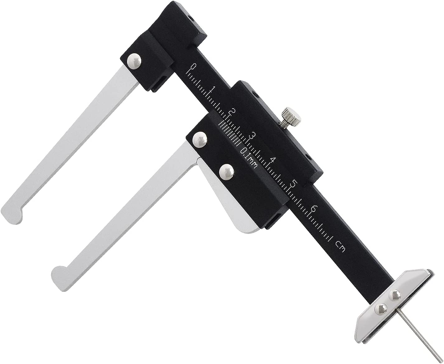 ブレーキディスク＆タイヤデプスゲージ　ブレーキディスク測定　タイヤ溝の残量測定　ノギス