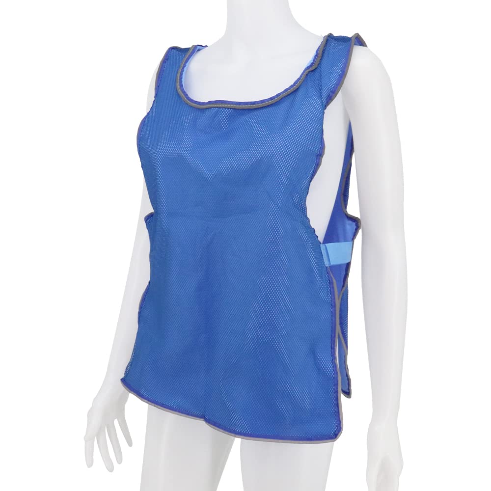 クールベスト アイスベスト 水で濡らすだけ ひんやり冷たい メッシュ素材 屋外活動 スポーツ 洗濯可能