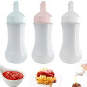 3個 調味料 スクィーズ ボトル 350ml調味料ボトル ィスペンサーしょうゆボトル 調味料ボトル プラスチック 液体調味料入れ ディスペンサー 調味料 多用途...