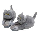 スリッパ 室内履き レディース 猫スリッパ 冬 ぬいぐるみスリッパ ふわふわ ルームシューズ 暖かい 静音 軽量 防寒 滑り止め 動物 可愛い おしゃれ 洗える...