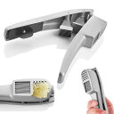ニンニクつぶし器 ガーリックプレス にんにくつぶし 多機能 ニンニクのスライス ガーリック にんにく潰し器 にんにく絞り みじん切り器 手動 生姜破砕機 ブラシ...