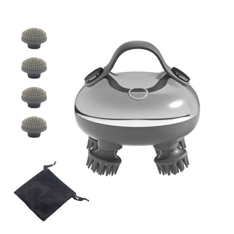 RUMAY 電動頭皮ブラシ ヘッドスパ 頭皮マッサージャー ヘッドマッサージ 頭皮マッサージ ヘッドマッサージャー IPX7防水 乾湿両用 頭皮ブラシ ヘッドブ...