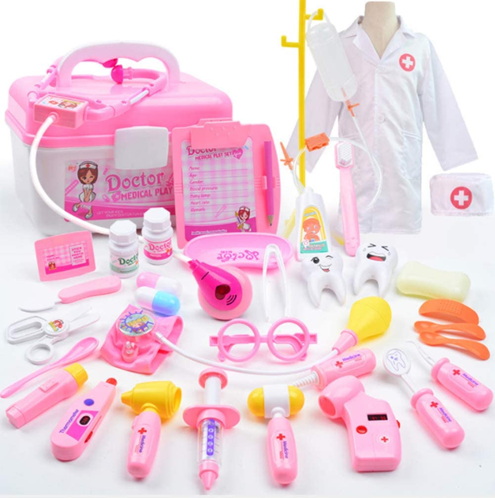 お医者さんごっこ お医者さんセットおもちゃ ミニドクター ホスピタル ままごと ごっこ遊び35個セット 女の子 男の子 知育 おもちゃ 誕生日 クリスマス プレ...