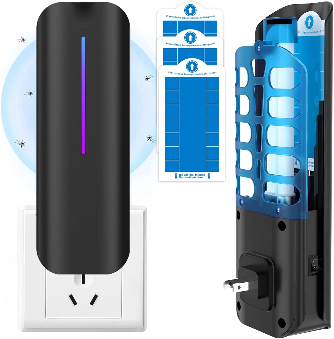 殺虫器 コバエ コバエ取り コバエ コバエ 駆除 室内 蚊取り 殺虫器 殺虫灯 360&deg;強力蚊除け UV光源吸引式殺虫器 粘着式捕虫器 コバエ取り おしゃ 蚊 対策 コバエ 電気 殺虫器 小型 コバエとり コバエ 電撃殺虫器 虫取りライト コバエのサムネイル