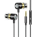 【定番モデル】3.5mm 有線 イヤホン ハイレゾ 高音 マイク付き カナル型イヤホン 高遮音性 リモコン付きヘッドホン 音量調整 4Dステレオイヤフォン 通勤 ゲーミング zoom会議 テレワーク イヤホン スマホ iPhone/iPad/PC/And