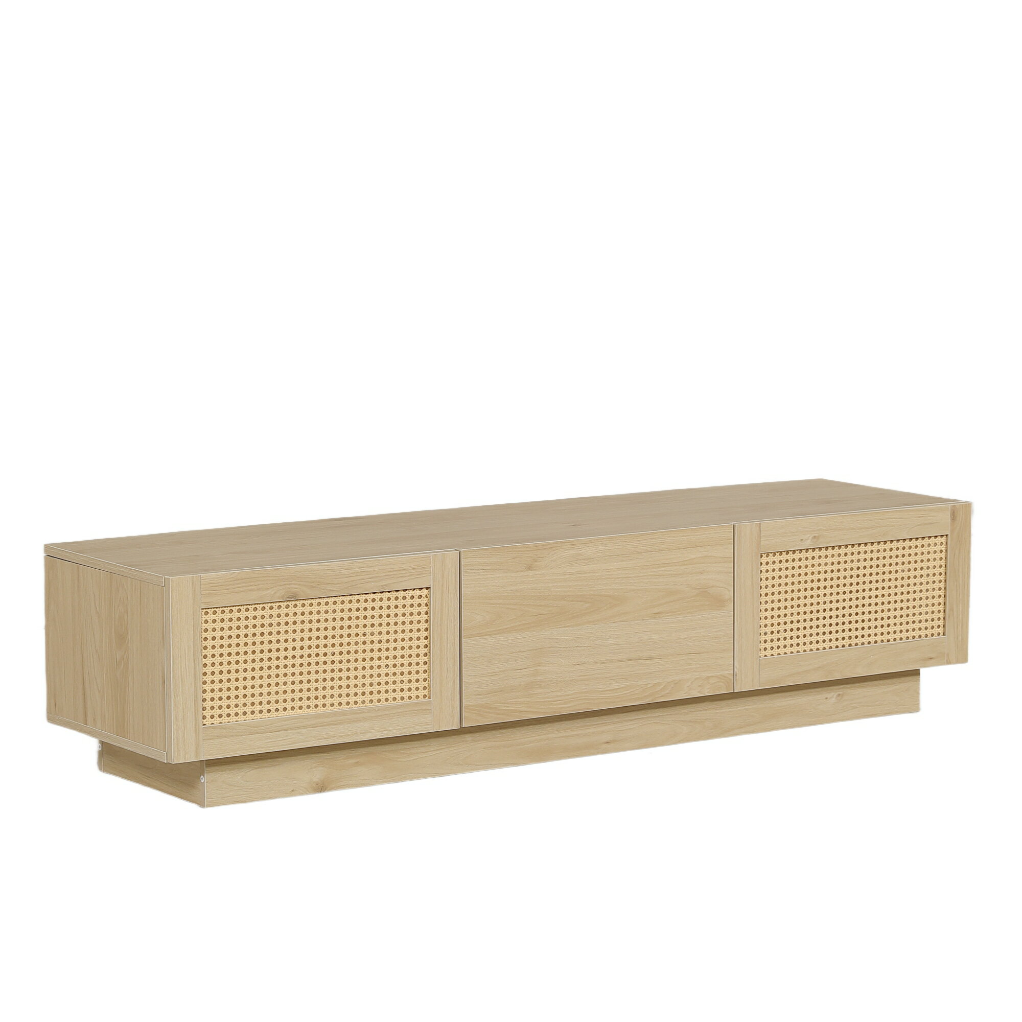 【幅150cm】テレビ台 ローボード 収納 テレビボード テレビラック リビングボード ラタン風 おしゃれ ..