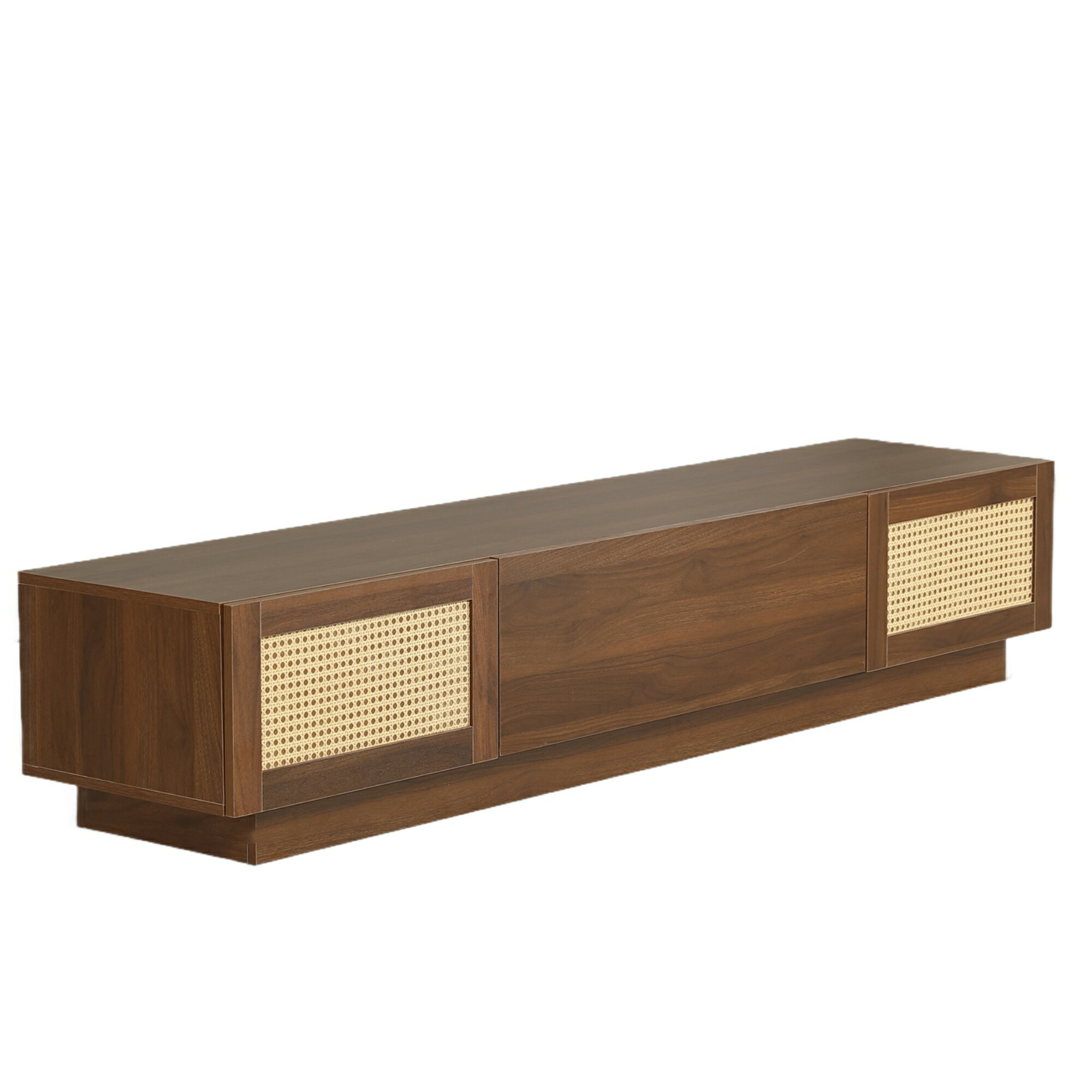 【幅180cm】テレビ台 ローボード 収納 テレビボード テレビラック リビングボード ラタン風 おしゃれ ..