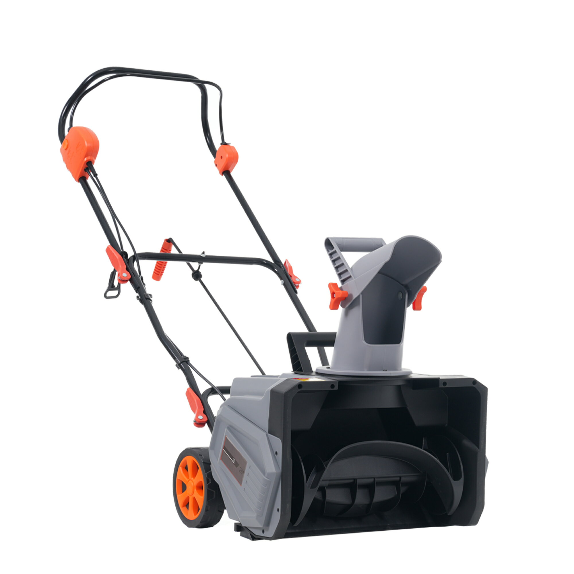 2025新作 除雪機 大型 家庭用 軽量 除雪幅46cm 除雪高27cm 10M電源ケーブル グレー