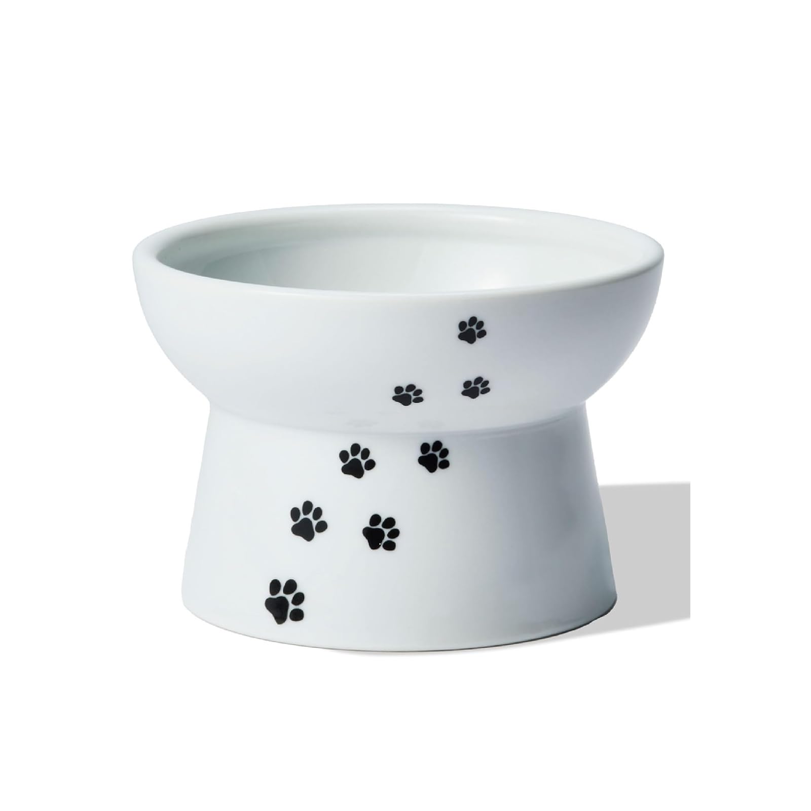 猫用 食器 猫柄 ハッピーダイニング 脚付フードボウル S M L