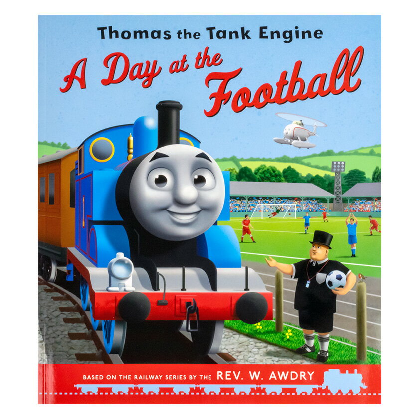 【アウトレット】きかんしゃトーマス Thomas the Tank Engine: A Day at the Football 英語絵本 バーゲ..