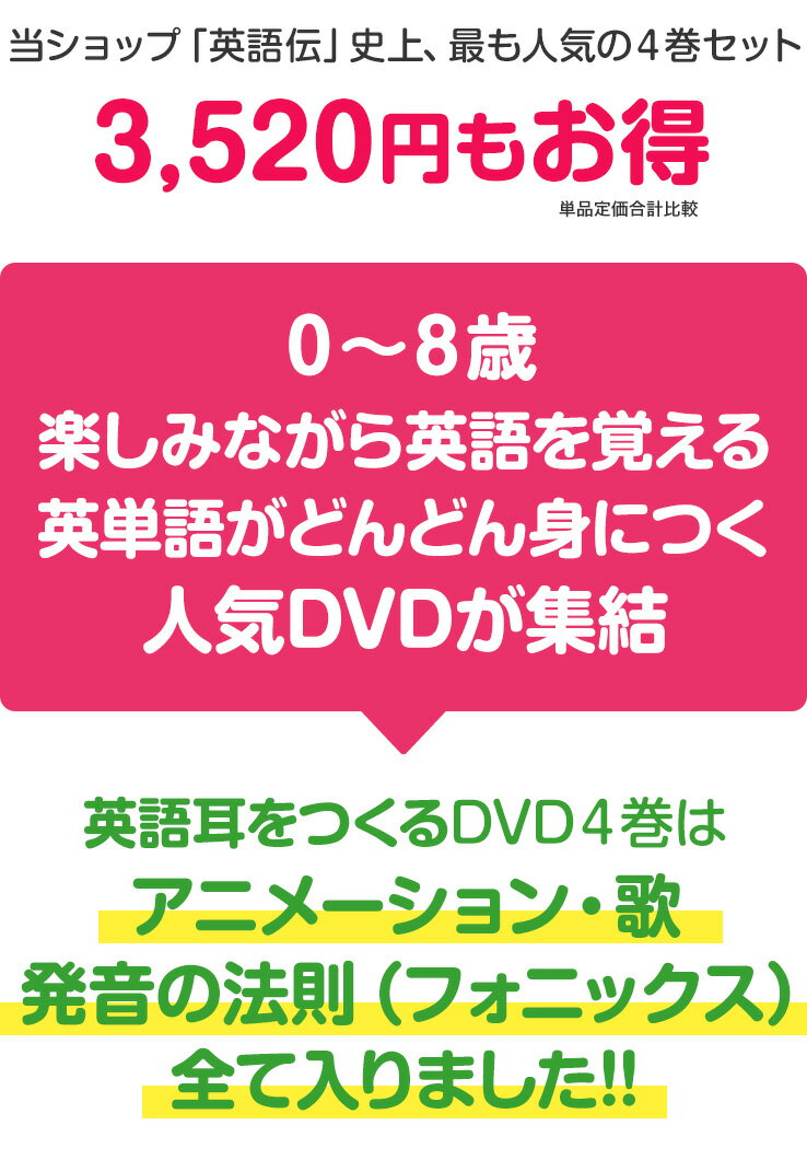入園・小学入学準備 Goomies・ピンキッツなど 英語学習4巻セット 英語 童謡 dvd 子供 英語歌 幼児英語 幼児 ピンクフォン グーミーズ Baby Shark ベイビー シャーク ピンキッツ 歌 1歳 2歳 3歳 4歳 5歳 6歳 小学生 卒園祝い 入学祝い 入園祝い 誕生日 プレゼント ギフト - Image 2