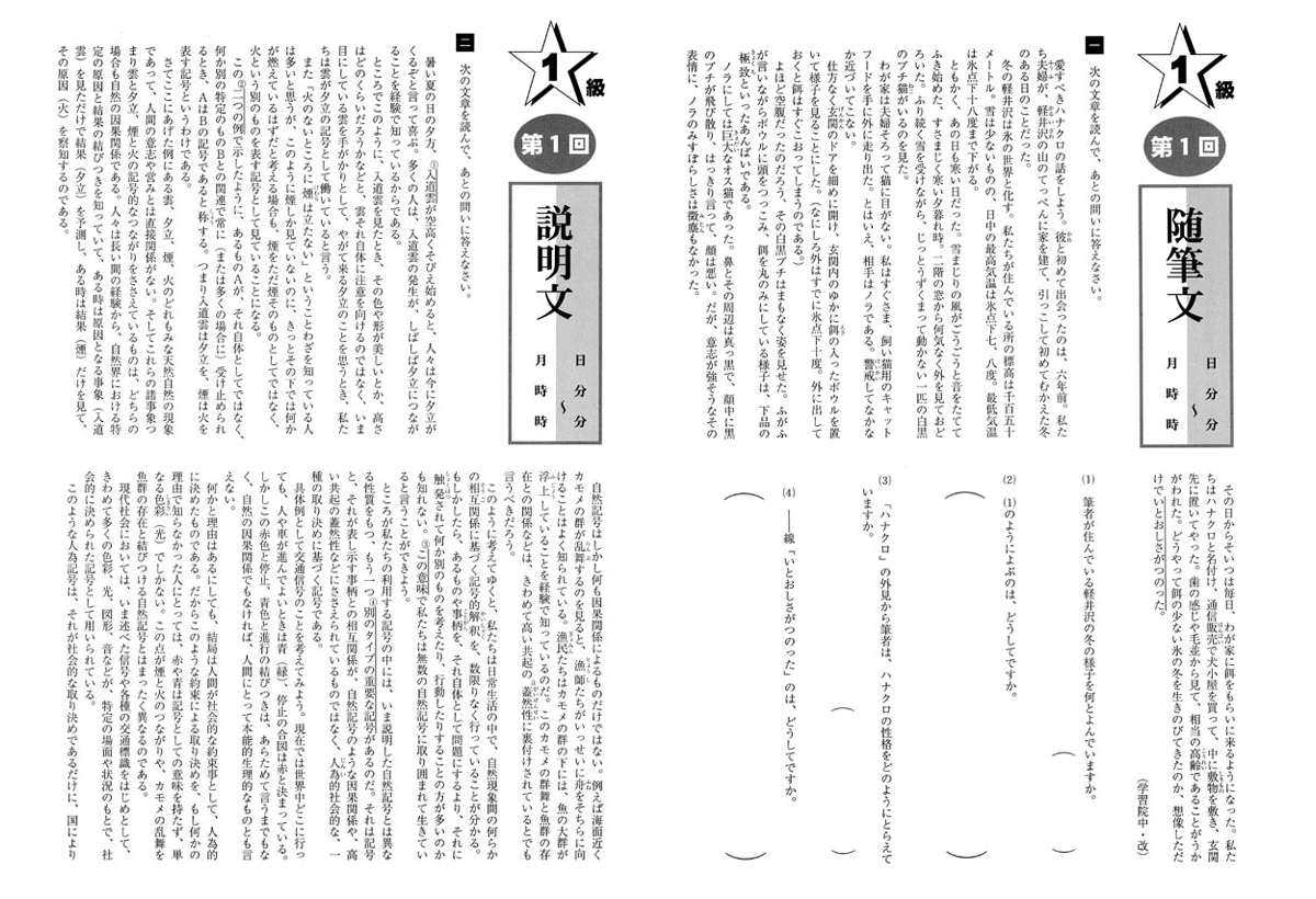 成長する思考力GTシリーズ 国語 1級 私立中...の紹介画像2