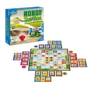 プログラミング学習キット ThinkFun Robot Turtles 【正規輸入品】 シンクファン ロボットタートル 知育 思考力 ゲーム 知育玩具 おもちゃ 男の子 女の子 アメリカの脳トレ ゲーム 誕生日 プレゼント ギフト ポイント2倍