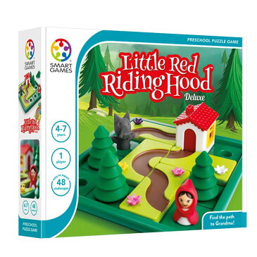 Little Red Riding Hood Deluxe 赤ずきんちゃん 日本語解説書 遊び方付き 【正規品】 SMRT Games 知育 立体迷路 思考力 ゲーム 知育玩具 おもちゃ ボードゲーム 小学生 男の子 女の子 子供