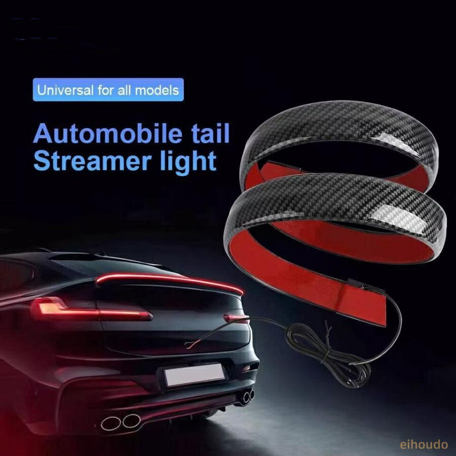 対応車種：全車種 セット内容：LEDリアスポイラー1枚＋バンド4本 サイズ：128＊3.9＊1.7cm（汎用タイプなので、購入前にサイズを確認してくださね） 材質：PVC 配線機能： 黄線2本-左右流れるウインカー 白線-スモール 緑線-ブレーキ 赤線-ACC 黒線-アース 色：カーボン調