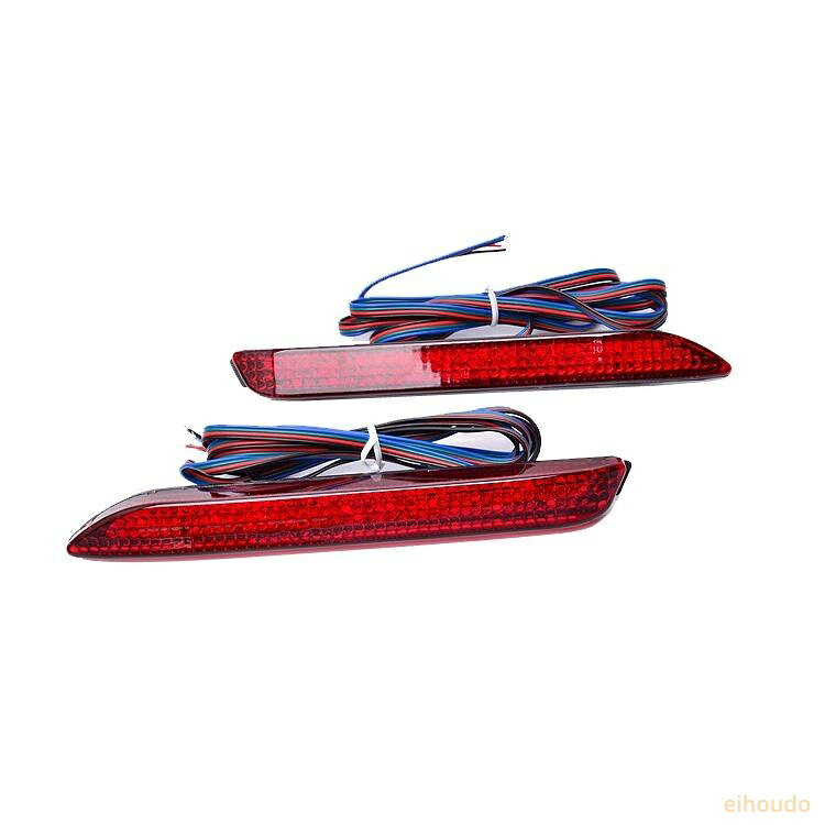 新品 未使用 ◆◆車検対応！反射板機能搭載！◆◆ ■通常光る事の無いリフレクターのLED化で目立ち度抜群！ ■LEDの光で後続車からの視認性を上げ安全性向上に効果を発揮します。 ■ドレスアップとしてもお薦めです。 ■スモール時30％発光、ブレーキ時100％発光のダブルアクション！ ■追突防止やアピール、後方車両からも目立つ魅力的な商品です。 ※反射板機能付で車検は問題御座いませんがLEDが点灯すると車検に通らない場合が御座いますのでご注意下さい。 ※配線接続の際に簡単に抜き差しできる様、ギボシ加工をお薦めします。 セット内容 リフレクターled シーケンシャル効能付 (2) レンズ色： レッド ブラック
