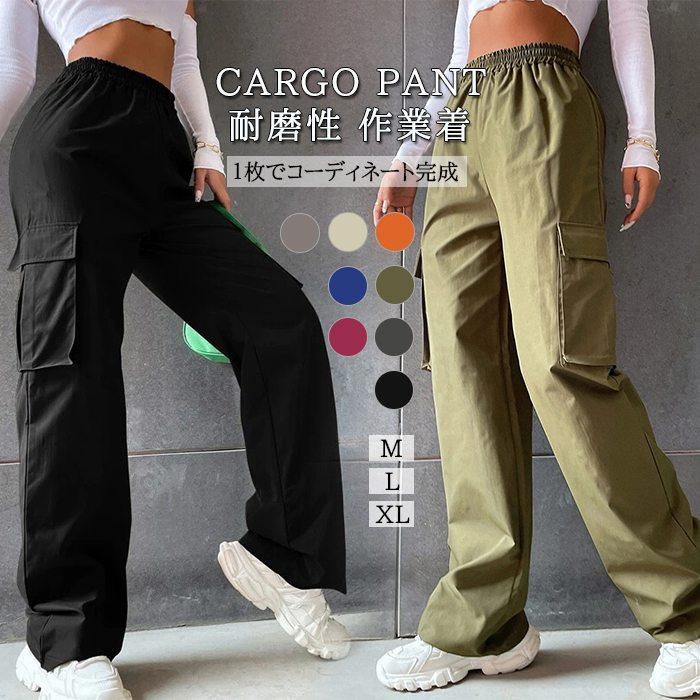 Pantalones de carga Pantalones largos Dama Pantalones largos Pantalones militares Pantalones de trabajo Bottoms Gran tamaño Slim Limpio Relajante