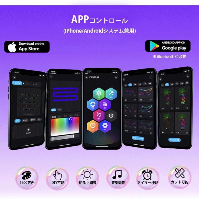 LEDイルミネーションライト USB式 ジュエリーライト ストリングスライト 10M 100電...