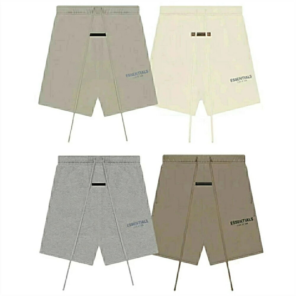 ESSENTIALS ショートパンツ アイボリー FEAR OF GOD（フィアオブゴッド） fog essentials ショートパンツ