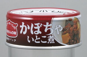 缶詰 イージーオープン缶(賞味期限3年) かぼちゃいとこ煮 【24缶】