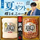 【送料無料】丸大食品 王覇 ハム ギフトセット ha-502 夏のギフト お中元 夏ギフト お歳暮 贈り物 新築祝い 結婚祝い お祝い