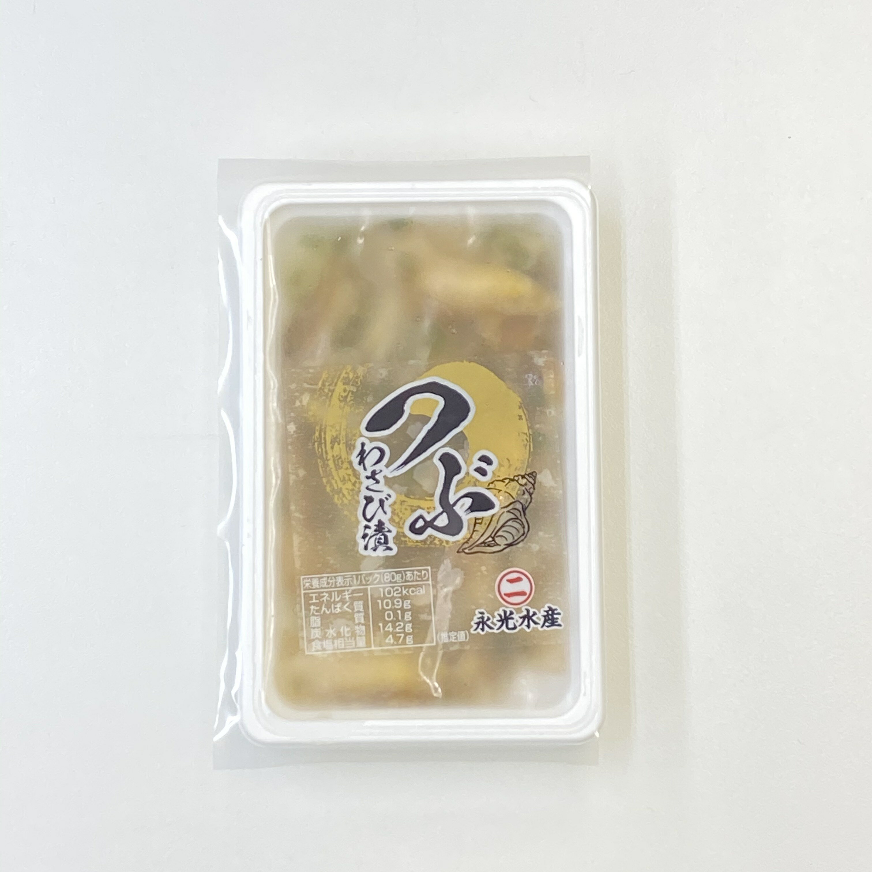 永光水産つぶわさび漬80g