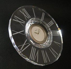スワロフスキー 置物 168003 ヘリオス テーブルクロック 置時計 12cm ブランド箱